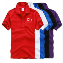 High Quality Colorful Cotton Men Polo Shirt for Wholesale